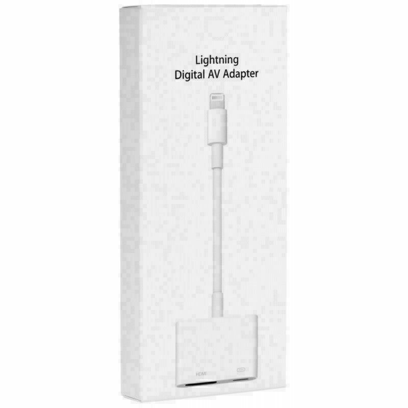 Lightning Digital Av Adapter 8pin Lightning To Hdmi Cable For Iphone 8 7 X  Ipad